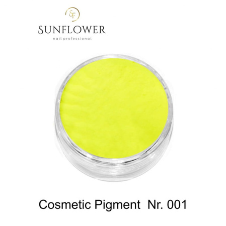 Cosmetic Pigment  Cp001 Yellow Neon Smokey Effect !