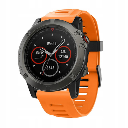 POMARAŃCZOWY Pasek Garmin FENIX 3 (szerokość 26mm)