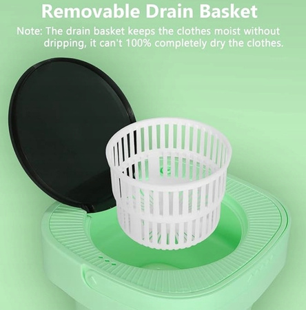 Wyjmowany Koszyk Odprowadzający Wodę do Mini Pralki