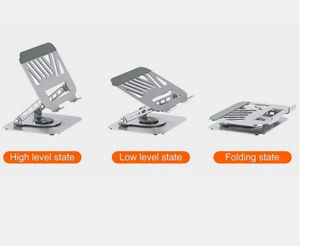 Podstawka pod laptopa 360 stopni obrotowy regulowany podwyższony stabilny