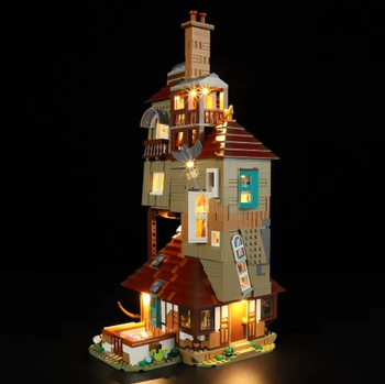 Zestaw oświetlenia LED DIY do zestawu klocków LEGO 76437 The Burrow