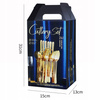 Zestaw komplet sztućców stalowych 24 szt. 6 osób serwis obiadowy sztućce