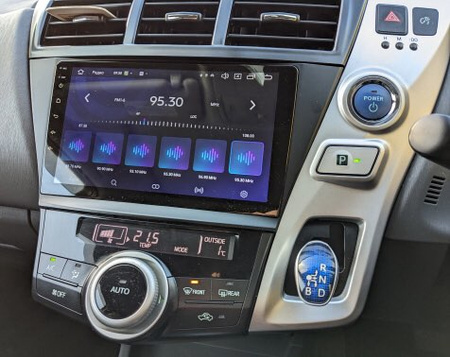 TOYOTA PRIUS+ PLUS RADIO NAWIGACJA ANDROID AUTO CARPLAY MAPY APLIKACJE
