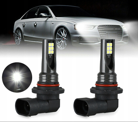 Żarówki LED H8/H9/H11 360° 6500K 2 SZTUKI