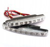 ŚWIATŁA DO JAZDY DZIENNEJ 8 LED z AUTOMATEM DRL DZIENNE AUTOMAT