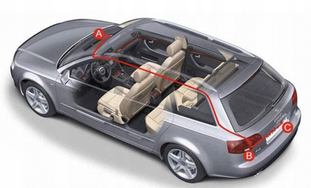 WIDEOREJESTRATOR JAZDY PRZÓD TYŁ EKRAN DOTYKOWY Menu PL(1)