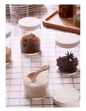 DREWNIANE MINI MIARKI DO KAWY, ŁYŻECZKI DO PRZYPRAW, MIODU, SOSÓW