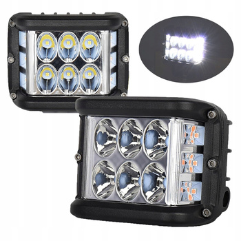 LAMPA ROBOCZA PANEL LED ZESTAW 2 SZT 45W CUBE SILNY