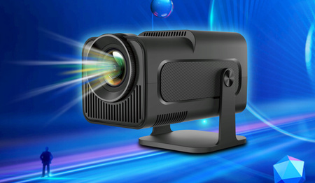 PROJEKTOR HY320 MINI NAJNOWSZA WERSJA RZUTNIK PRZENOŚNY LED HD WIFI ANDROID