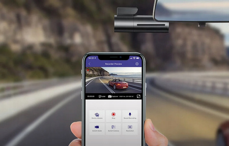 Wideorejestrator 2 kamery przód tył Azdome M300S