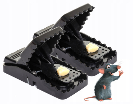 Pułapka przeciwko myszom i szczurom PUŁAPKA ŻYWOŁAPKA SZCZURY MYSZY 6 sztuk