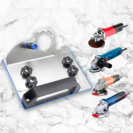 STOJAK DO SZLIFIERKI KĄTOWEJ 45° REGULOWANY UCHWYT NA SZLIFIERKĘ KĄTOWĄ