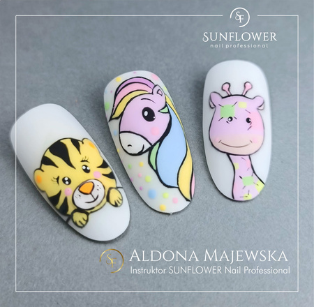 Paint Gel Crystal 13 – Żel Kolorowy do Zdobień UV/LED, Profesjonalny