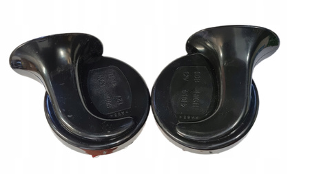 KLAKSON Uniwersalny Zestaw Klaksonów Ślimak Sygnał Dźwiękowy 12V