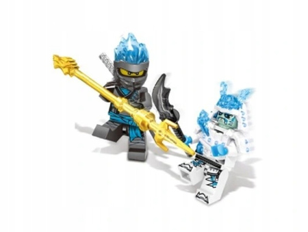 ZESTAW FIGURKI NINJA 24 SZTUK KLOCKI AKCESORIA ZAMIENNIK