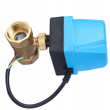 Elektrozawór kulowy z siłownikiem 1cal DN25 220V