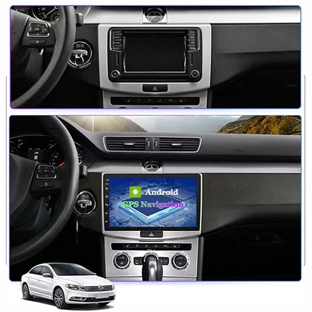 RADIO GPS ANDROID 14 32 GB VW PASSAT B6 B7 CC 2GB 32GB powystawowe