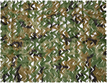 WOJSKOWA SIATKA MASKUJĄCA OGRÓD WOODLAND 1.5 X 10