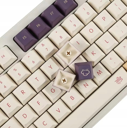 Zestaw wymiennych klawiszy do klawiatury mechanicznej - Retro Sunset Style