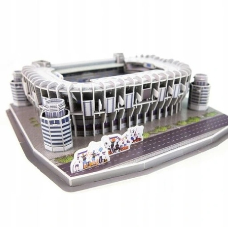 PUZZLE 3D STADION PIŁKARSKI REAL MADRYT FC SANTIAGO BERNABEU DUŻY 101 el.