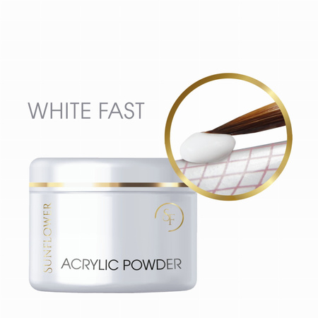 Biały Puder Akrylowy Szybki-  "Fast" - White 30g