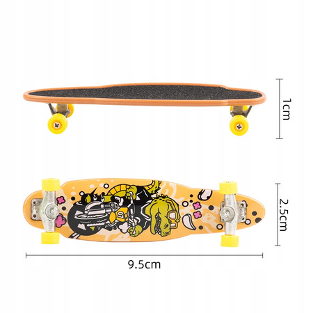 Zestaw Fingerboard Skatepark Deskorolka Rampa Hulajnoga