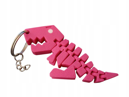 Brelok do kluczy - dinozaur T-Rex - ruchoma czaszka - dino- dinozaur