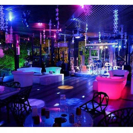 Lampki bezprzewodowe na baterie zmiana koloru pilot 4 sztuki