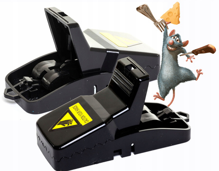 Pułapka przeciwko myszom i szczurom PUŁAPKA ŻYWOŁAPKA SZCZURY MYSZY 6 sztuk