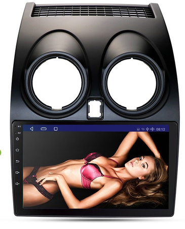 RADIO ANDROID NISSAN QASHQAI 2006-2013 SIM 8/128GB GPS KAMERA COFANIA