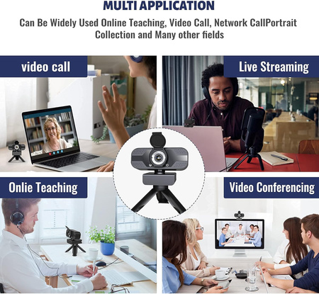 Kamera Internetowa Kamerka 1080P Full HD mikrofon