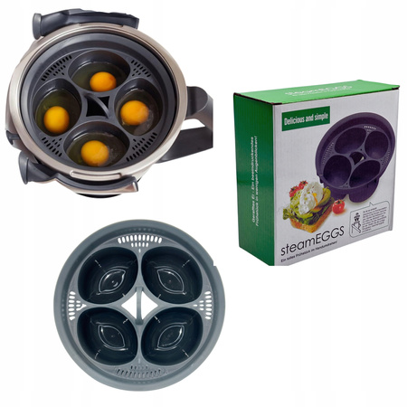 WKŁADKA DO GOTOWANIA JAJEK W KOSZULKACH NA MIĘKKO DO THERMOMIX STEAMEGGS
