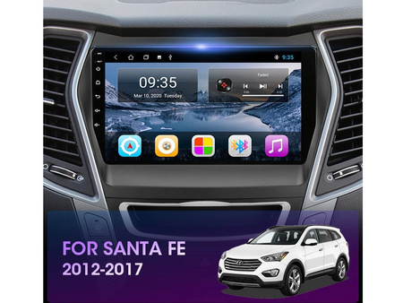 Radio Android M400 Hyundai Santa FeX45 2012-2017