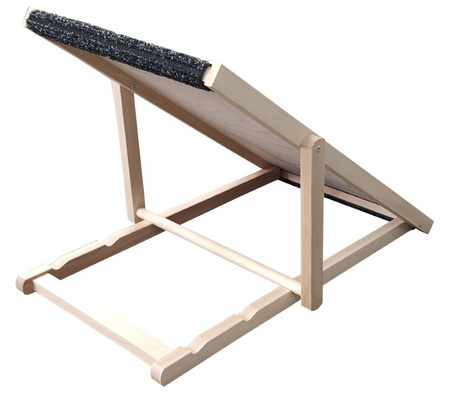 RAMPA REGULOWANA POCHYLNIA PODEST DLA ZWIERZAKA REGULACJA 35-45 cm SCHODY