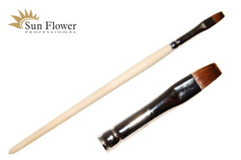 Pędzelek Naturalny - Prosty Nr 6