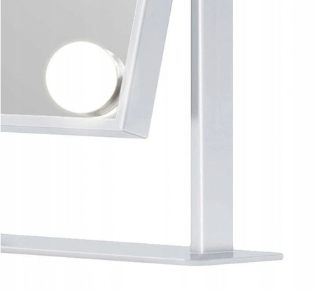  Profesjonalne Lustro LED do Makijażu Łazienka Salon z 10x małym lusterkiem