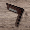 Portfel brązowy męski skóra ekologiczna