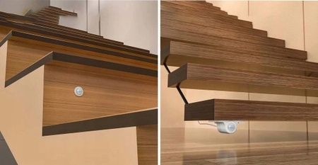 Sterownik schodowy oświetlenia do 16 schodów LED z czujnikami 240W 12V-24V