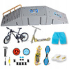 Zestaw Fingerboard Skatepark Deskorolka Rampa Hulajnoga