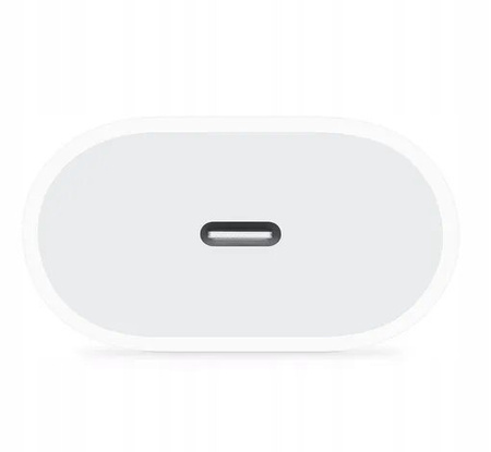 Ładowarka sieciowa USB 3.1 typ C do Apple 3000 mA 5 V do iPhone 20W biały