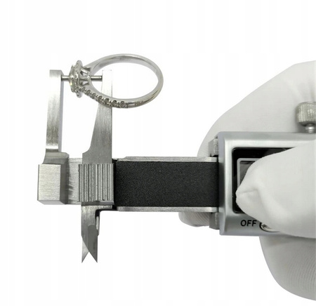 Narzędzia do pomiaru diamentów i kamieni szlachetnych suwmiarka