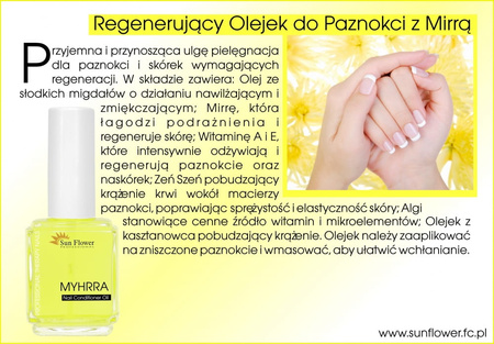 Regenerująca Oliwka Do Skórek Z Mirrą 13 Ml