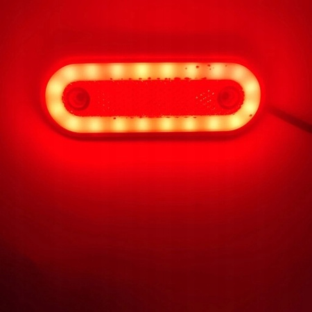 10 SZT LAMPA OBRYSOWA OBRYSÓWKA DIODOWA LED OBRYSÓWKI DO CIĘŻARÓWEK