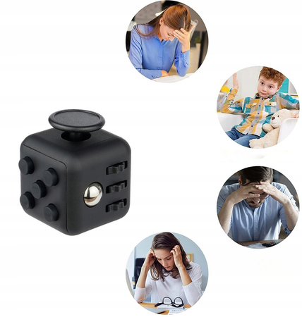 4X HAND CUBE KOSTKA ANTYSTRESOWA FIDGET CUBE TOYS dla dzieci i dorosłych