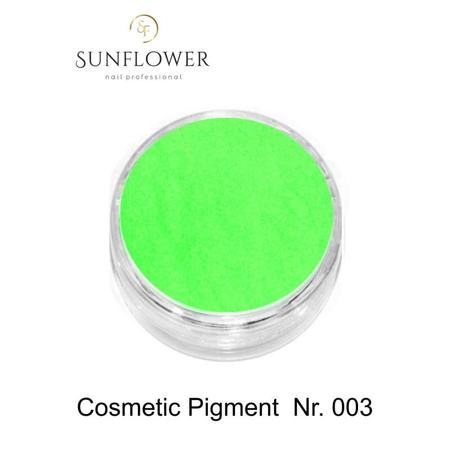 Cosmetic Pigment  Cp003 Green Neon Smokey Effect !