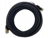 kabel sieciowy Cat8 Ethernet RJ45, 12m + zestaw montażowy