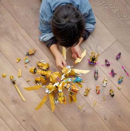 Ninja Złoty Ultra Smok Lloyda klocki