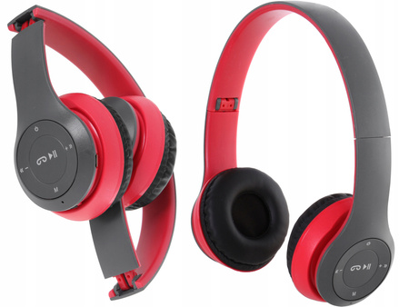 SŁUCHAWKI BEZPRZEWODOWE NAUSZNE BLUETOOTH Radio Składane dla dzieci P47 5.0