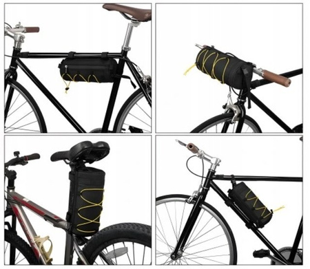 Sakwa rowerowa przednia sakwy rolowana 3L