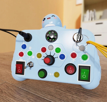 Sensoryczna tablica manipulacyjna montesori zabawka pad dla dzieci